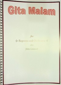 Image of Gita Malam For Soprano And Orchestra